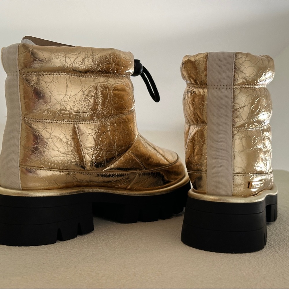 Michael Kors Metallic Gold Women's Boots - Picture 5 of 7